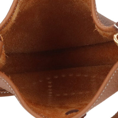 Hermes Evelyn TPM W Engraved Ghardware Gold Taurillon Clemence Shoulder Bag