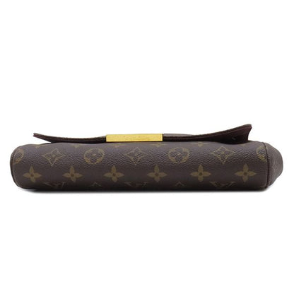 Louis Vuitton 2way Bag Favorite MM Monogram Canvas Monogram Gold Hardware Brown