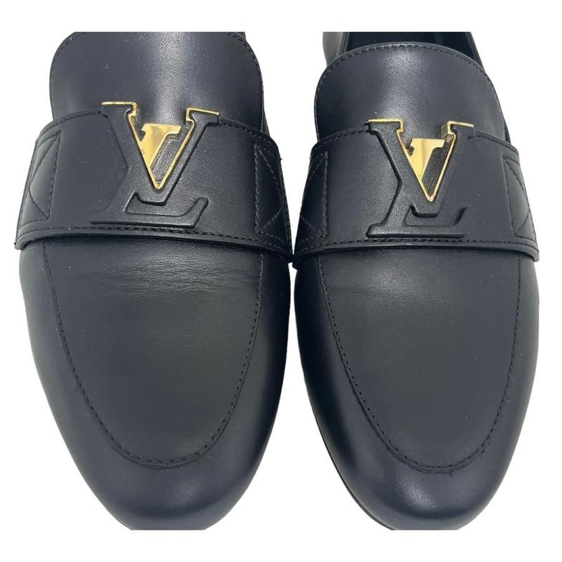 Louis Vuitton 1acaxr Capri Loafer Women's Shoes 35 1 2 About 23cm (9.06in)