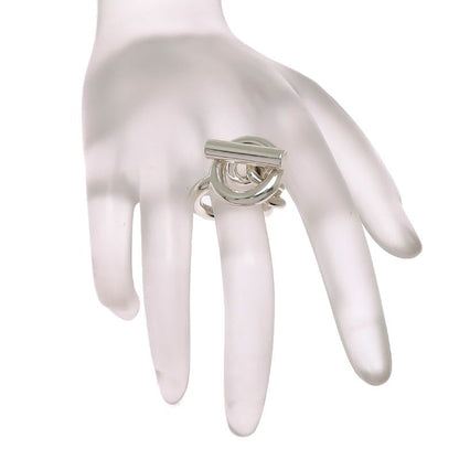 Hermes 48 SV 925 Croisette Gm Ring