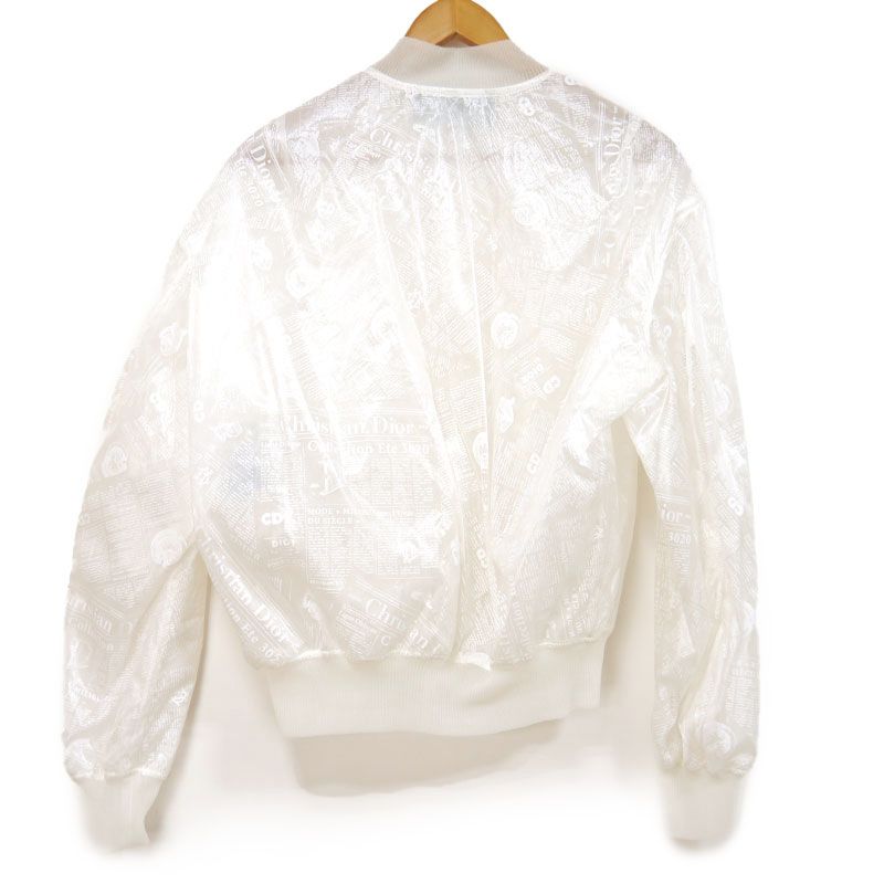 Dior Daniel Arsham Newspaper Bomber Jacket 46