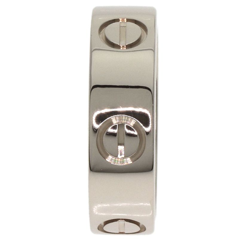 Cartier Love Ring #50 Ring - 18K White Gold Ladies