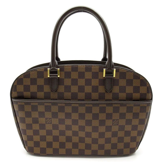 Louis Vuitton Sarria Orizontal N51282 Damier Ladies Handbag Brown Excellent