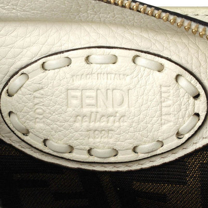 Fendi Handbag Roll Mini White