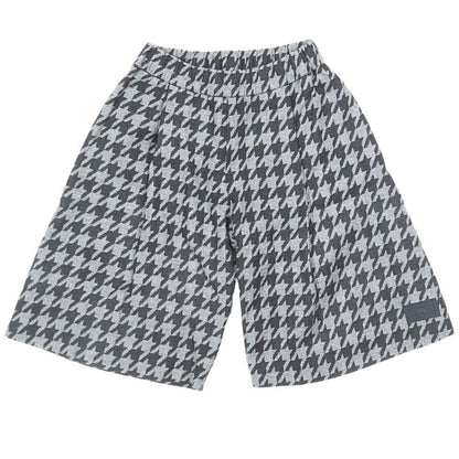 Unused Dior Wide Wool Half Pants Staggered Monochrome Flared Wes Togo M Shorts