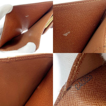 Louis Vuitton M61663 Monogram PVC Portmonnais Vieviennois Brown 403688 Bifold