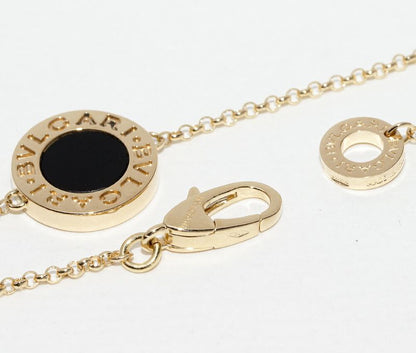 Bulgari Bracelet 18K Yellow Gold Onyx Bulgari Bracelet M/L