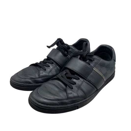 Em0441 Louis Vuitton Graphite Low Cut Sneakers Size 7 Preowned