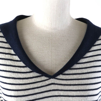 Christian DIOR 24SS 444s67am785 Linen Cashmere Silk Blend Sailor Collar
