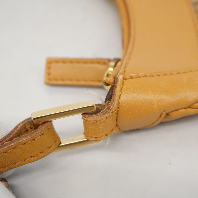 Gucci Shoulder Bag GG Canvas 001 4128 Canvas Beige Gold Hardware Women