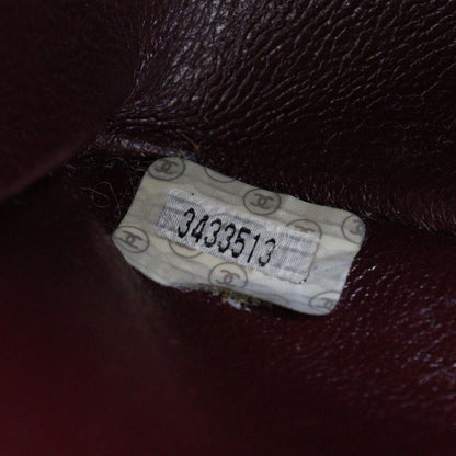 Chanel Chain Shoulder Coco Mark Diana Matelasse Lambskin Black Women's Shoulder