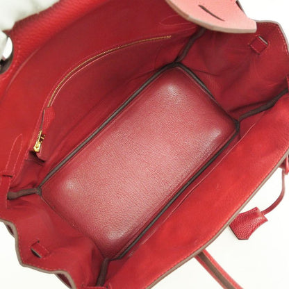 Hermes Birkin 30 Tote Bag Red Togo A Stamp Manufactured In 2017 Gold