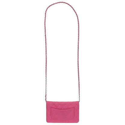 Chanel Matelasse Caviar Skin Chain Wallet Women