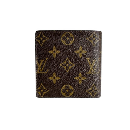 Louis Vuitton M61675 Monogram Portefeuille Marco Fold Wallet Louis Vuitton Brown