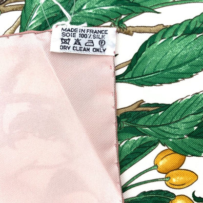 Hermes Carre 90 AU Coeur DES BOIS In The Woods Pink 100% Silk