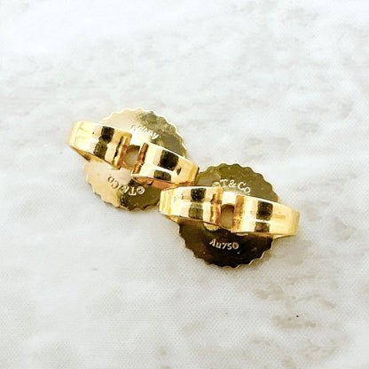 /tiffany & Co T-smile Yellow Gold Earrings U