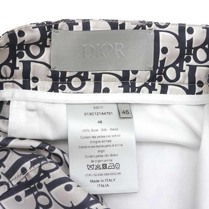Dior Oblique All Over Pattern Half Pants 013c121a4751 Size 46