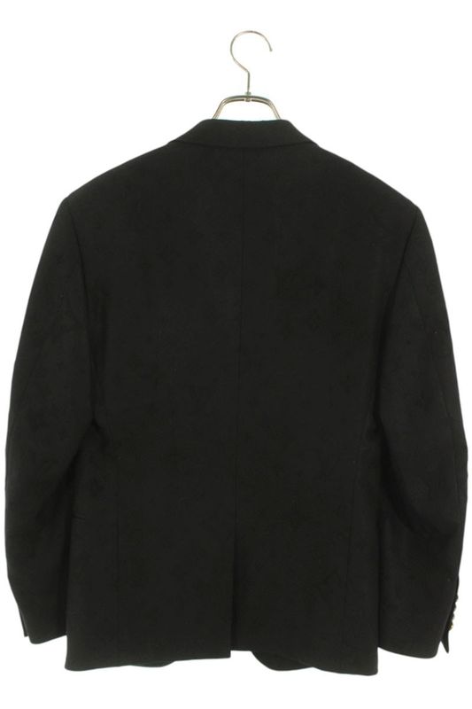 Louis Vuitton 22SS Rm221f ZKI Hmfj5e Monogram Jacquard Peaked Lapel Jacket Men