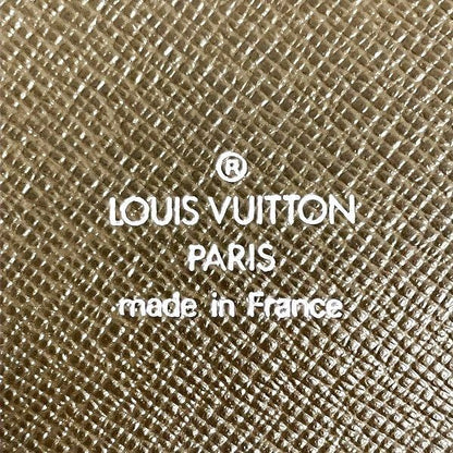 Louis Vuitton Taiga Organizer Atholl M30658 Long Wallet Travel Case Men's