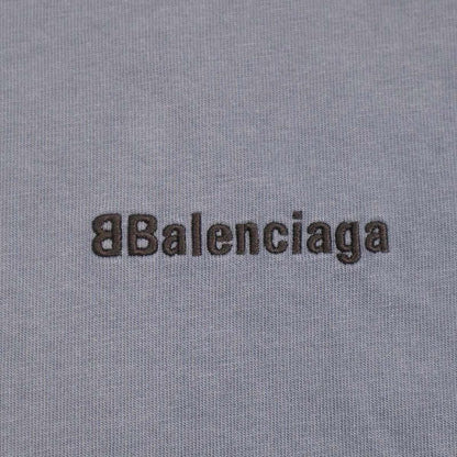 Balenciaga 23ss Medium Fit T-Shirt Medium Fit T-Shirt 612966 Tnvg7 Blue L
