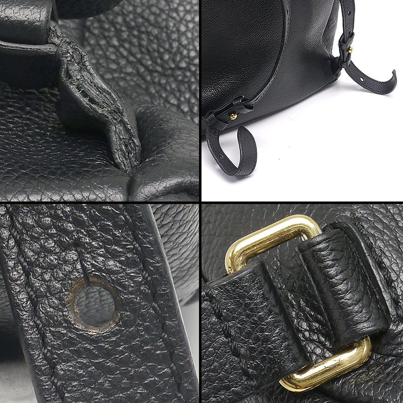 Louis Vuitton Sorbonne M44016 Empreinte Noir Black Backpack