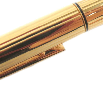 Cartier Vintage Panther Nib 18K F Nib Must De Cartier Capped Fountain Pen Gold