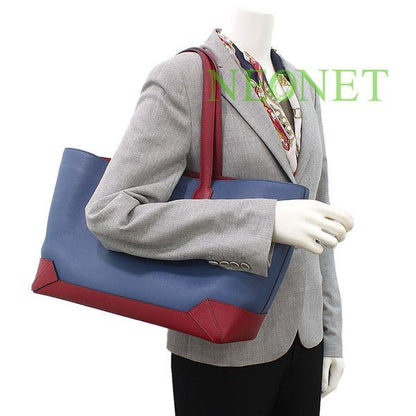 Hermes Maxi Box Leather Cabas 36 Tote Hand Bag D4580