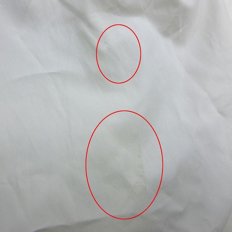 Fendi 12cpf-21-1569 Cape Rose Blouse Shirt Top Long Sleeves White Size M Women's