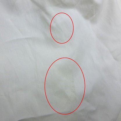 Fendi 12cpf-21-1569 Cape Rose Blouse Shirt Top Long Sleeves White Size M Women's