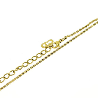 Christian Dior GP Emblem Logo Necklace Gold 409900 Necklace