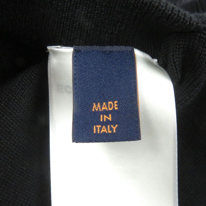 Louis Vuitton 2023 Monogram Reversible WZIP Bomber Jacket Black XL Made In