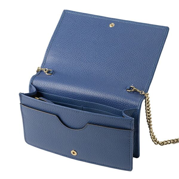 Gucci Shoulder Bag Soho Blue