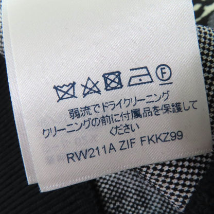 Louis Vuitton 21SS Wool Since1854 Monogram Knit Tight Skirt Black M Made In