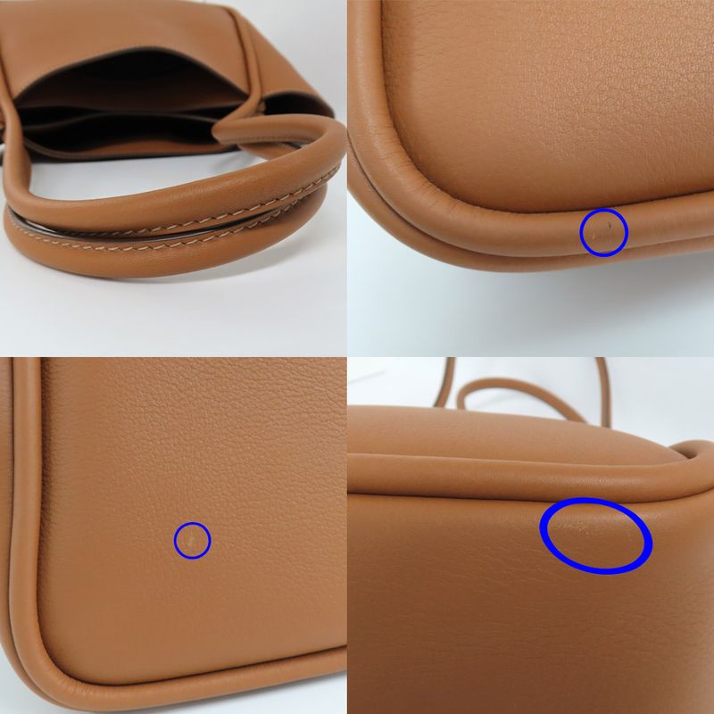 Prada Mini Tote Bag 1bg539 Shoulder - Soft Grain Leather Camel