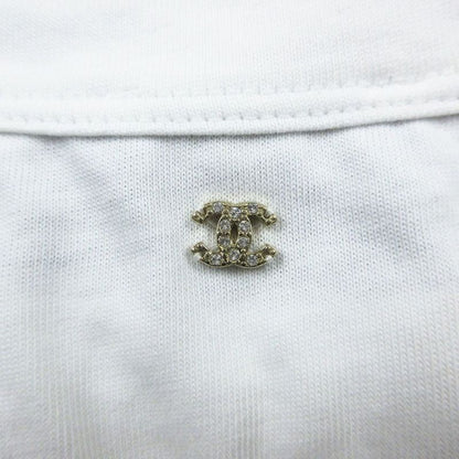 Chanel P72150k10356 Ensemble Short Sleeve T-Shirt Knitted Camisole Coco Mark