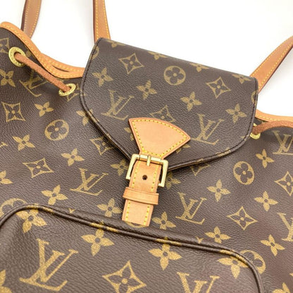 Louis Vuitton Montsourismm Backpack Monogram Canvas M51136 Brown