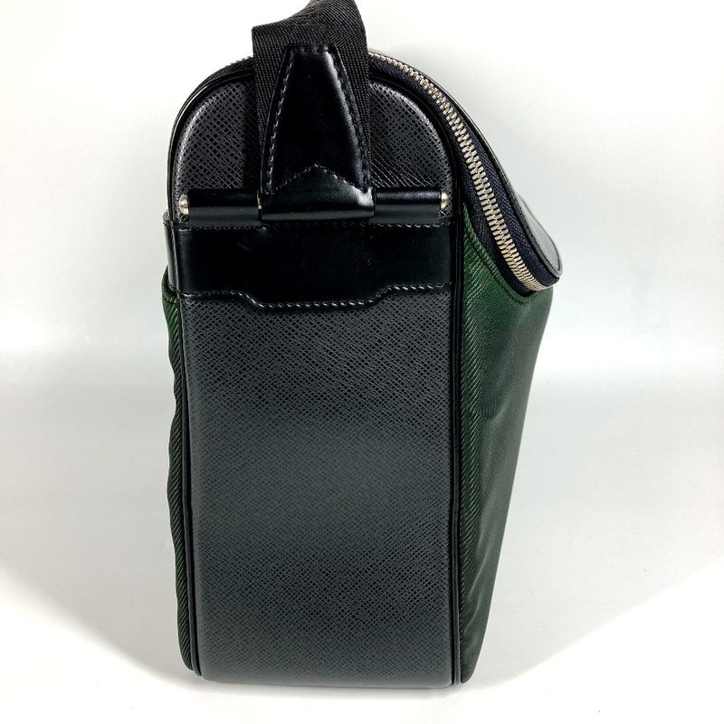 Louis Vuitton Shoulder Bag Taimir M30862 Taiga Leather Ardoise Khaki