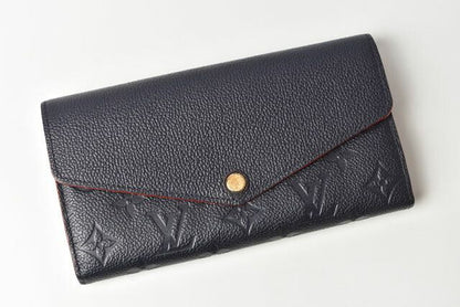 Louis Vuitton Wallet Louis Vuitton M62125 Monogram Empreinte Portefeuille Sarah