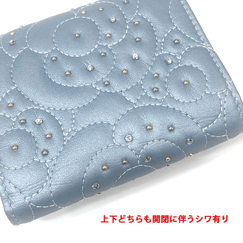 Chanel Camellia Small Flap Wallet Trifold Wallet A83570