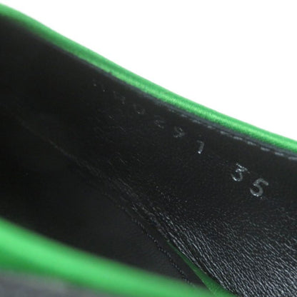 Louis Vuitton Arkwright Line Pointed Toe Back Strap Pumps With Rubber LV Logo