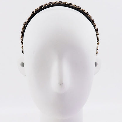 Chanel Catsuit Coco Mark Chain Lambskin Black/silver Women's Other Accessories