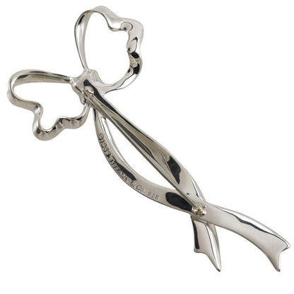 Tiffany & Co Ribbon Silver 925 Ladies 15.4g Brooch