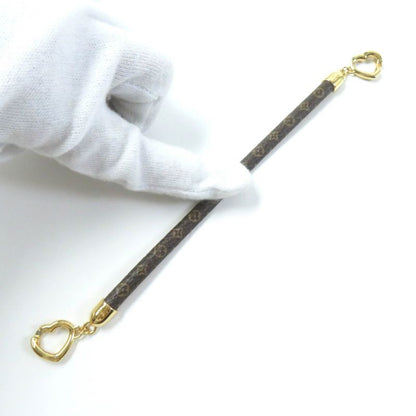 Louis Vuitton M6758 Bracelet Say Yes Leather Monogram Bracelet Brown 19 Storage