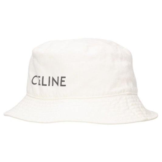 Celine Logo Bucket Hat Men's M
