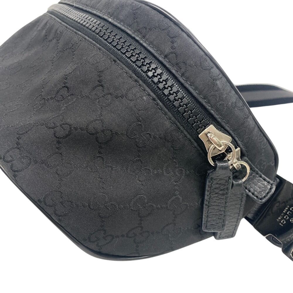 Gucci/Gucci Gg Nylon Body Bag Black Unisex Brand