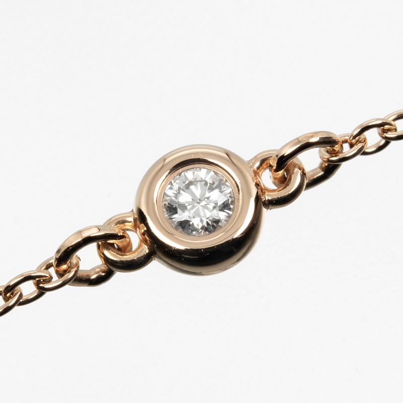 Tiffany & Co By-the-yard 19cm (7.48in) Around The Wrist 18K Pink Gold And