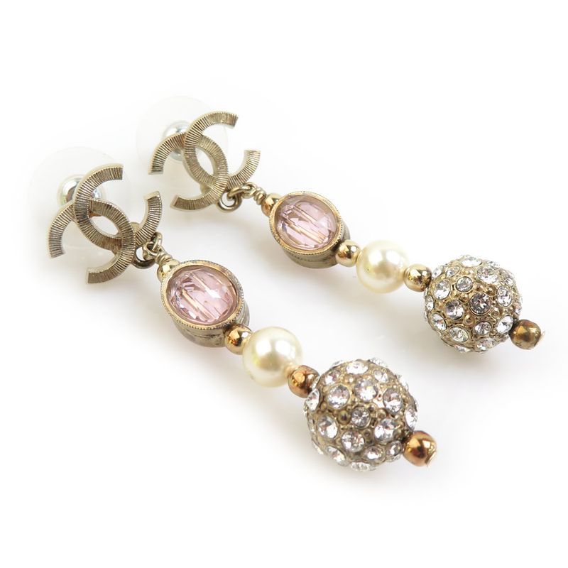 Chanel Earrings Coco Mark