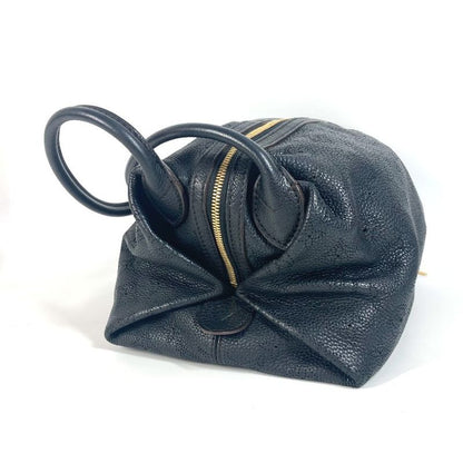 Louis Vuitton Shoulder Bag Galatea PM M93814 Monogram Mahina Leather Noir Black