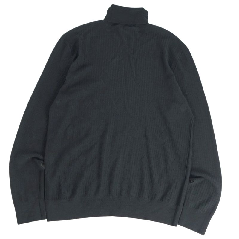 Hermes Knit Sweater Turtleneck Wool Top