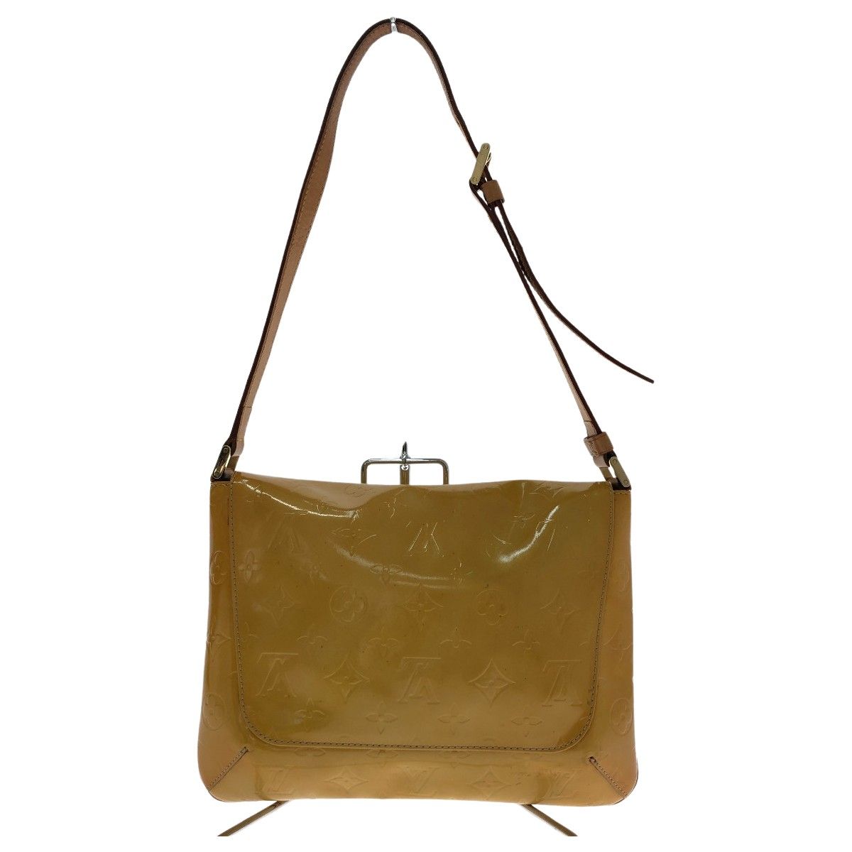 Louis Vuitton Shoulder Bag Monogram Vernis Thompson Street Enamel Calf